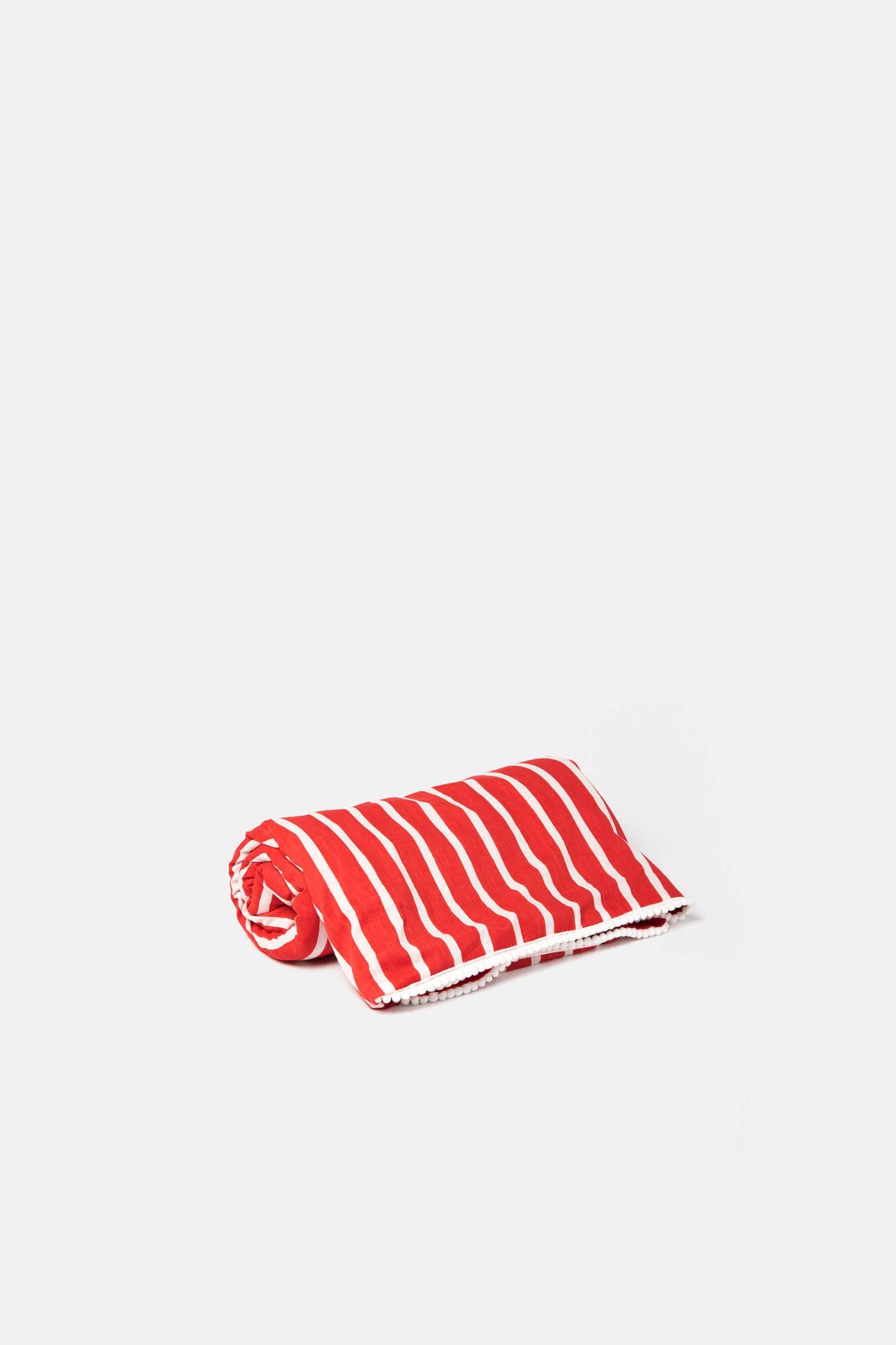Gestreiftes Strandtuch von Lanidormit Zierkante - 100% Baumwolle