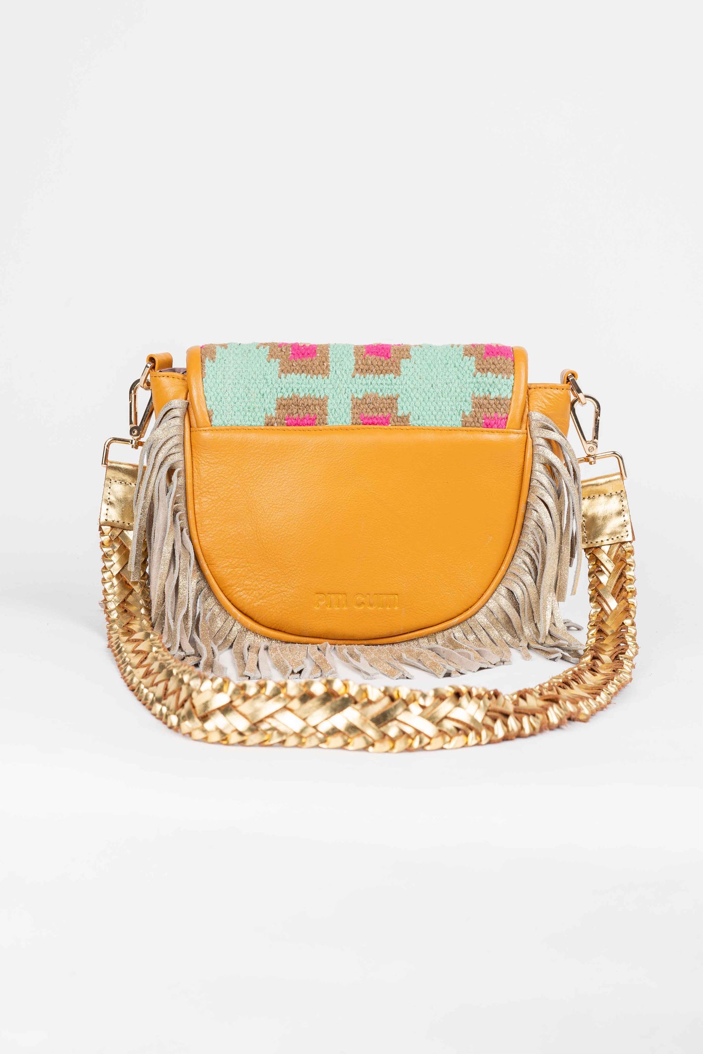 Piti Cuiti Tasche "Medellin" - Fransen-Liebling mit Ethno Flair