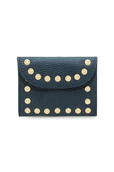 Kleine Lederwaren Tasche LEINA METAL - Gold