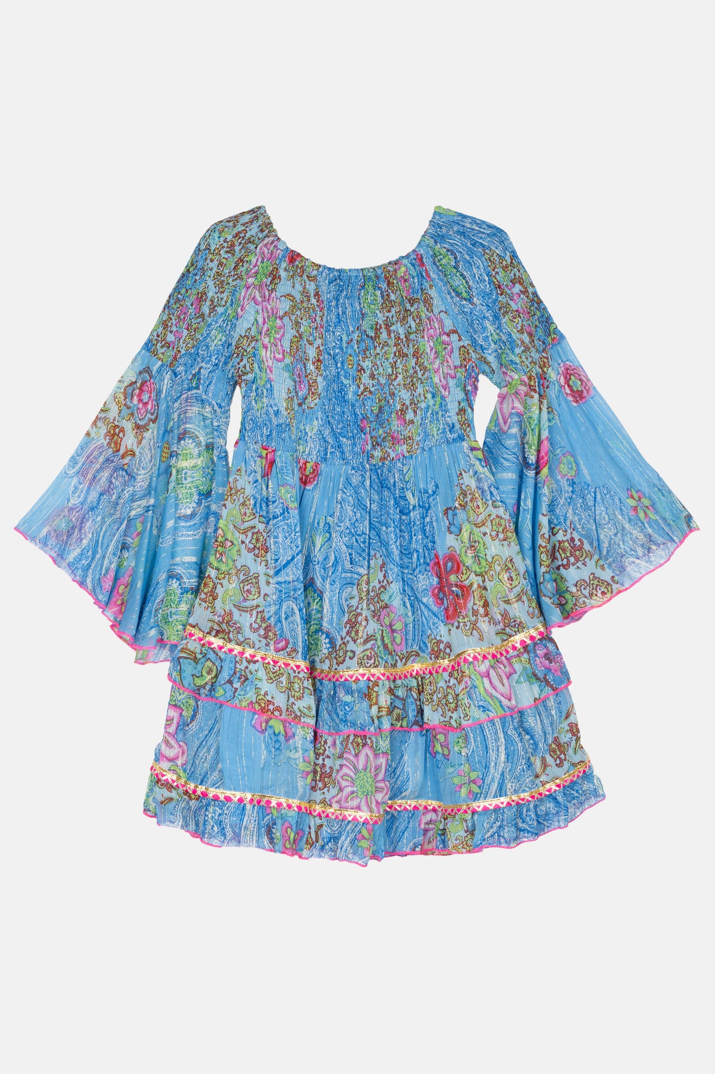 Blaues Sommerkleid "Capri"