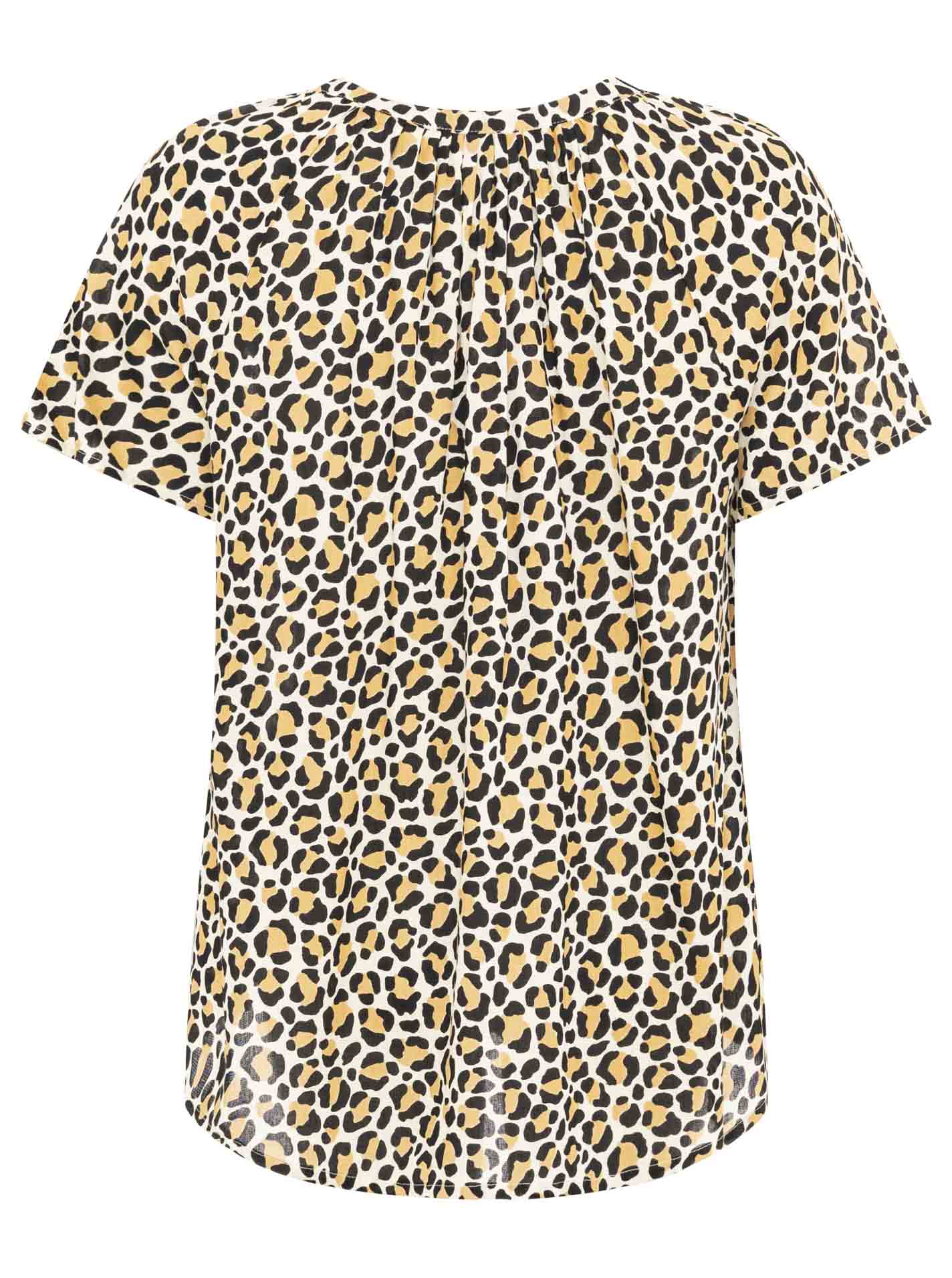 Kurzärmlige Bluse "Leo classic" - Zwillingsherz