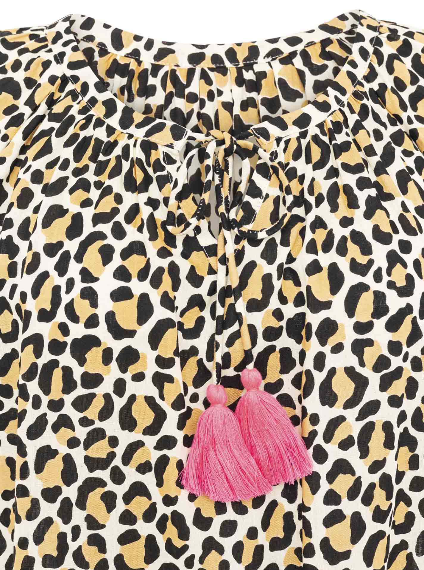 Kurzärmlige Bluse "Leo classic" - Zwillingsherz