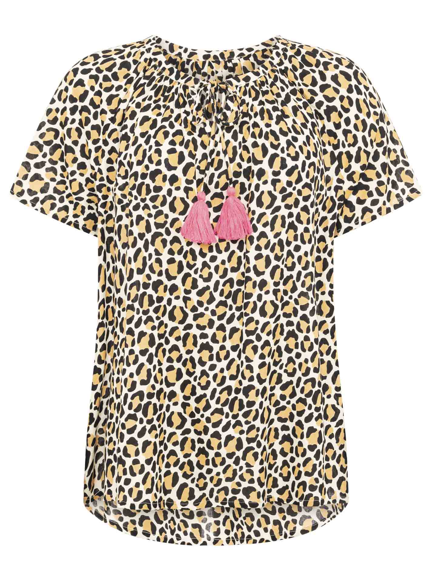 Kurzärmlige Bluse "Leo classic" - Zwillingsherz