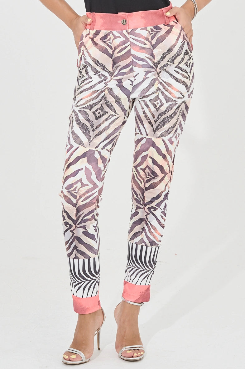 Hose "Red Zebra" - Missy Tekstil