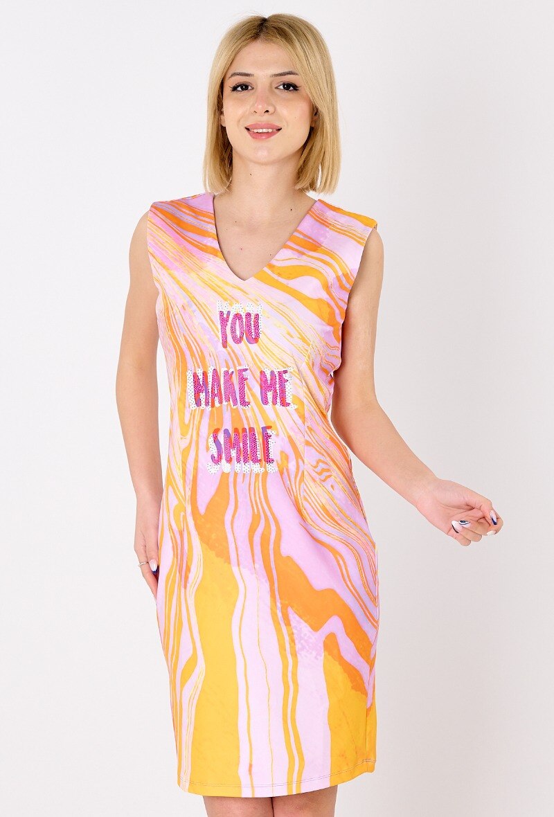 Kleid "You make me Smile" - Missy Tekstil