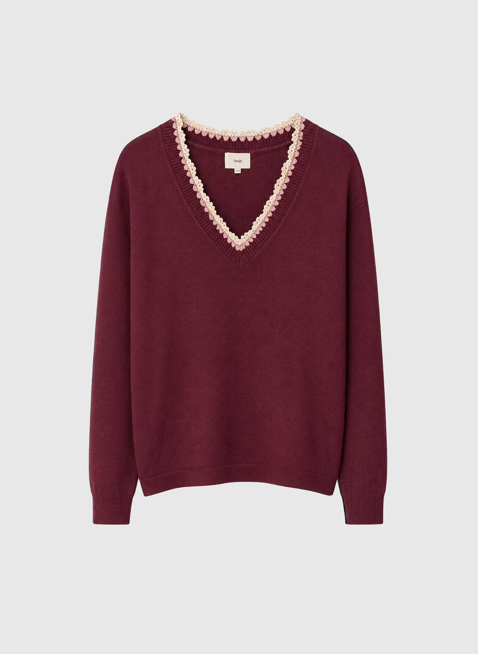 Pullover NALEY granatrot: XS/S