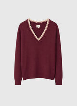 Pullover NALEY granatrot: XS/S