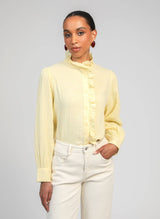 An'ge Paris Feminine Bluse Stefilou - Zartes Gelb