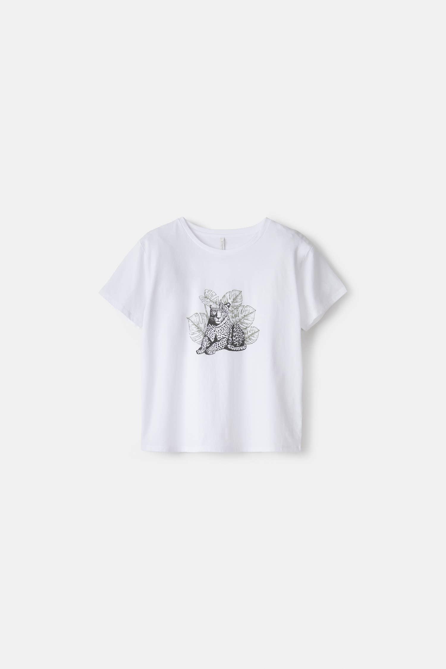 T-Shirt mit Tiermuster        (454197-8): M