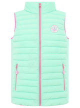Kurze Steppweste "Anker" - Mint _Zwillingsherz