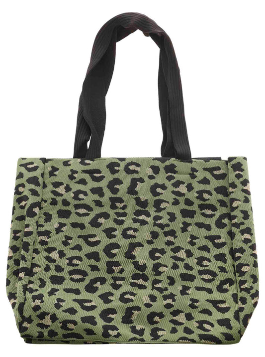 Shopper "Leo - Metallic" - Olive - Zwillingsherz