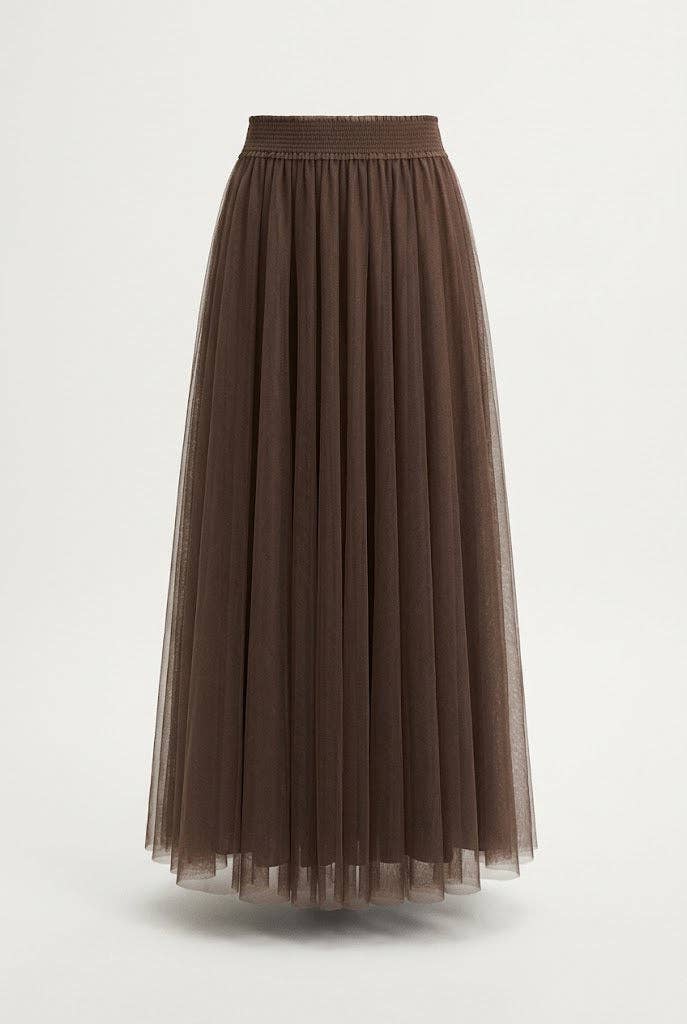 Choklate Paris Tüllrock Maria Choco Tall Fit für große Frauen – Gr. 36–44