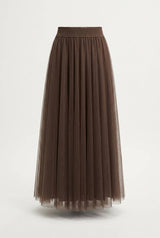 Choklate Paris Tüllrock Maria Choco Tall Fit für große Frauen – Gr. 36–44