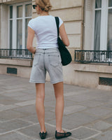Baggy-Shorts aus Jeans „Cyria“ - Ana & Lucy*: Hellgrau / 1(T36) 1(T38) 1(T40) 1(T42) 1(T44)
