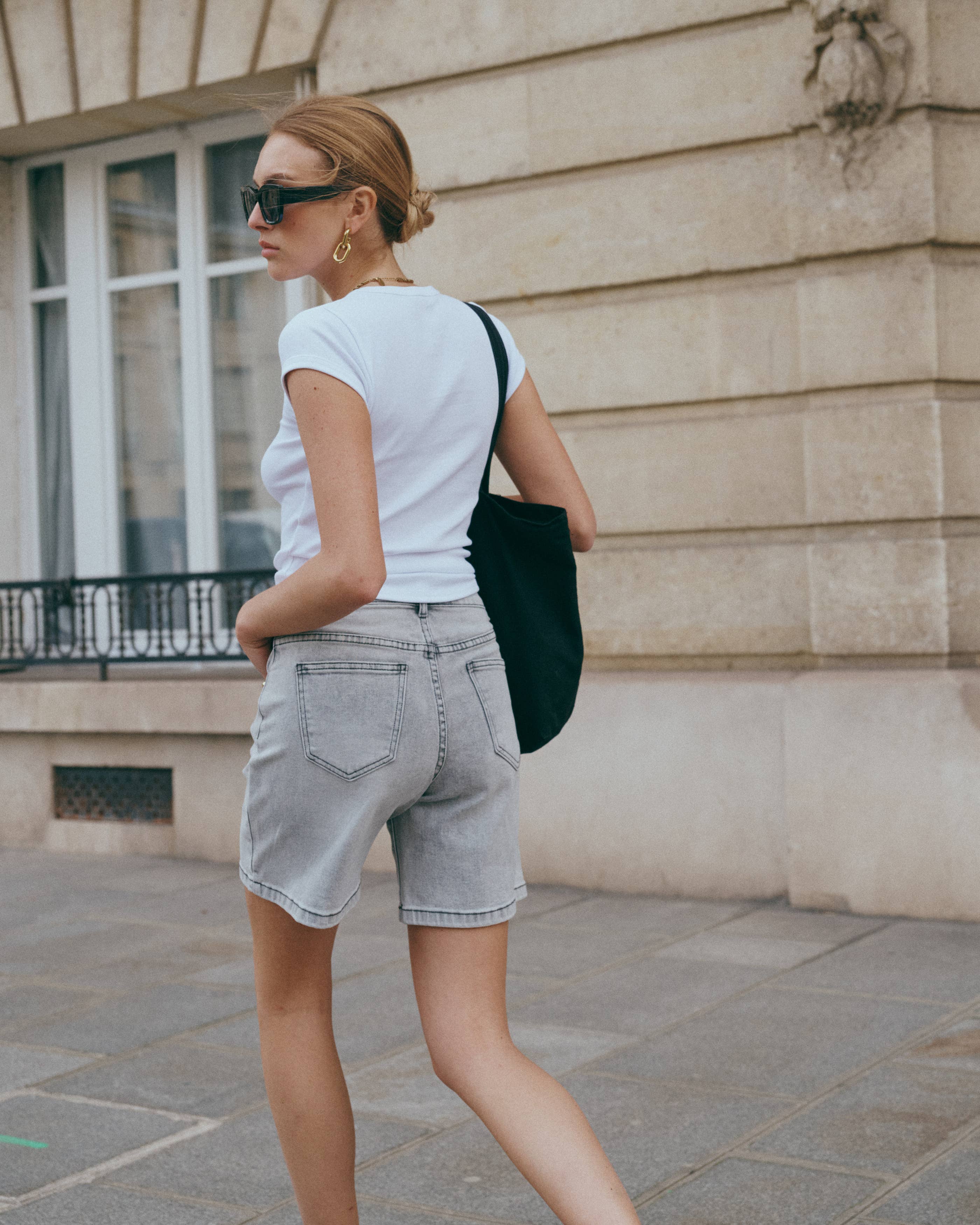 Baggy-Shorts aus Jeans „Cyria“ - Ana & Lucy*: Hellblau / 1(T36) 1(T38) 1(T40) 1(T42) 1(T44)