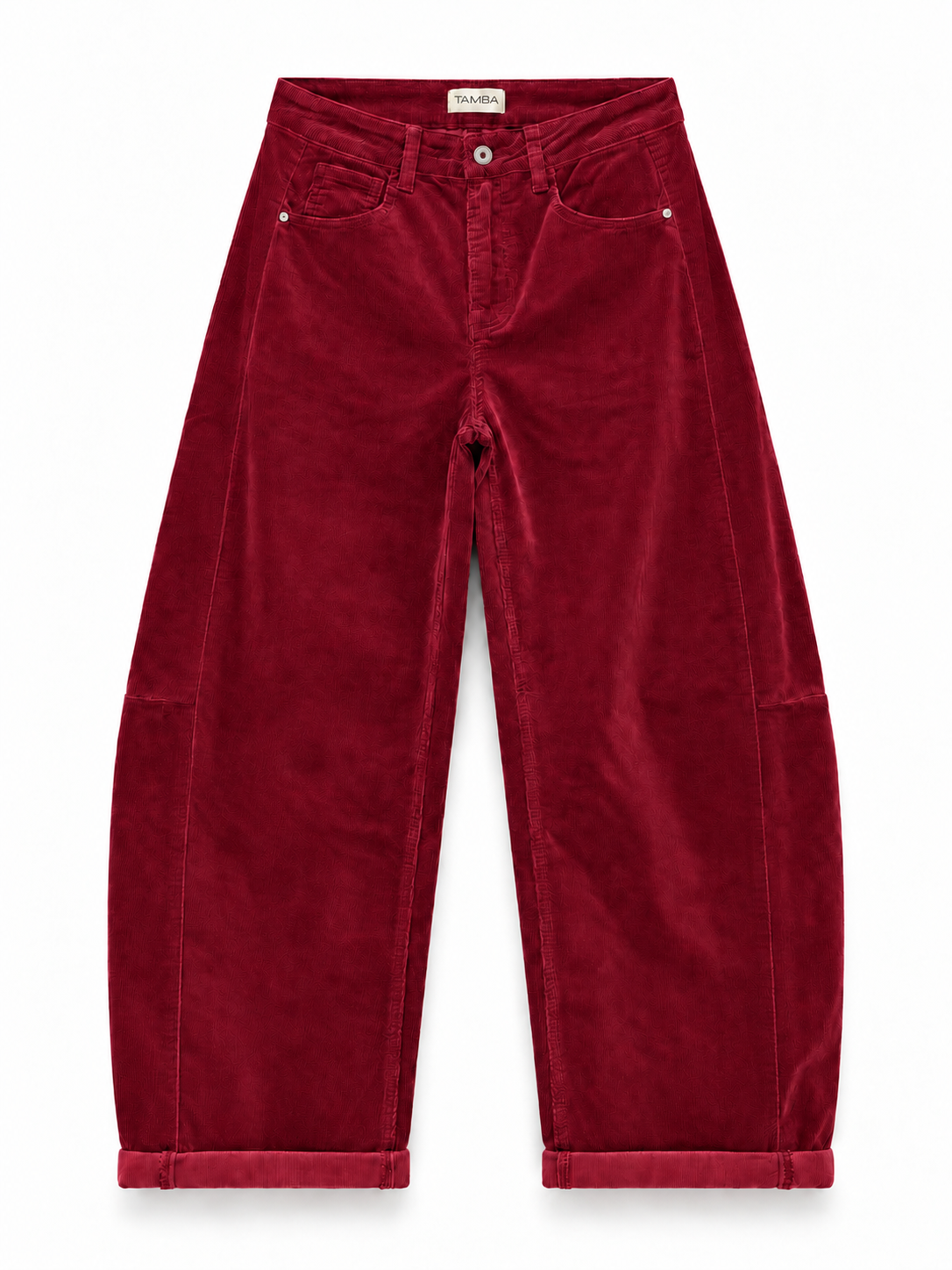 Lässige Feincord-Hose im Barrel-Fit: Off-White / M