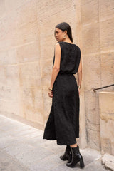 Choklate Paris - Ärmellose Oberteil mit Struktur - gerade geschnittenes Top mit U-Boot-Ausschnitt