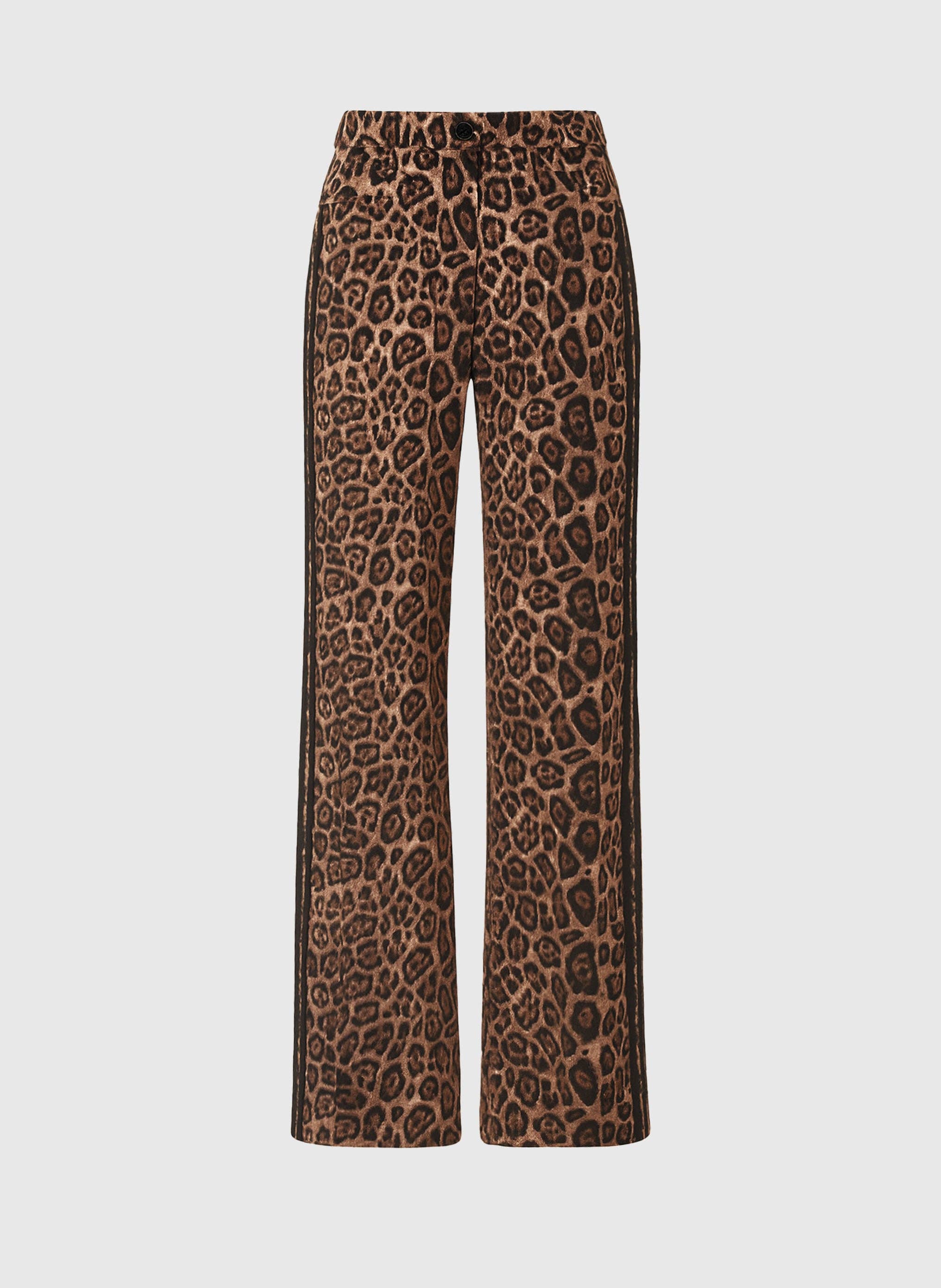 AN´GE Paris - Hose "Perleo" - Leoardenprint