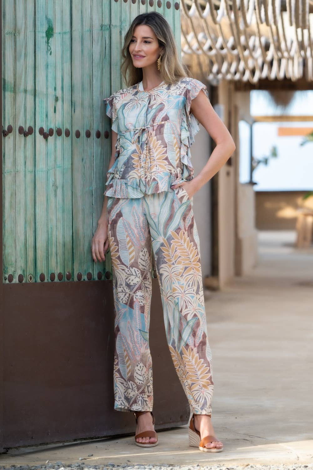 Hose "Selva" -100% Viskose