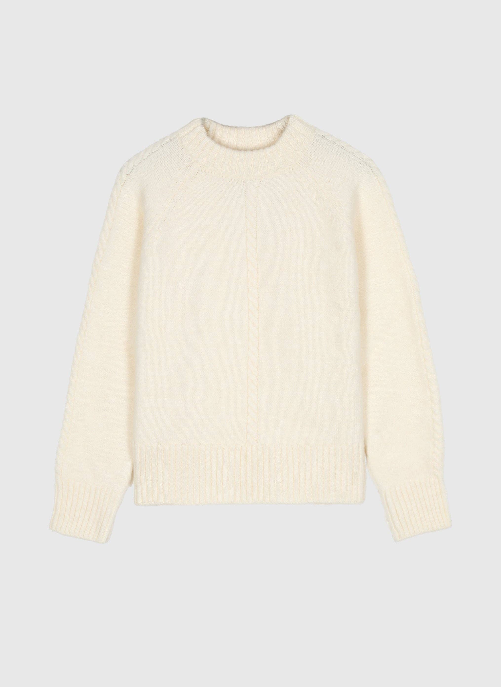 PULLOVER LETRESSY ecru: M/L