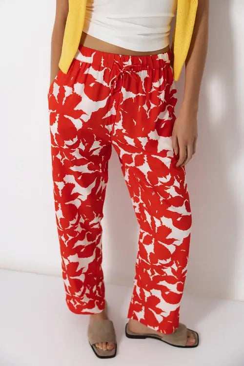 Lanidor Statement-Hose mit Farbexplosion – Komfort & Extravaganz für Trendsetter