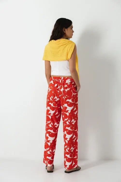 Lanidor Statement-Hose mit Farbexplosion – Komfort & Extravaganz für Trendsetter