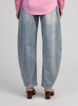 Ange Paris Jeans Prime Ballonschnitt High Waist Hellblau