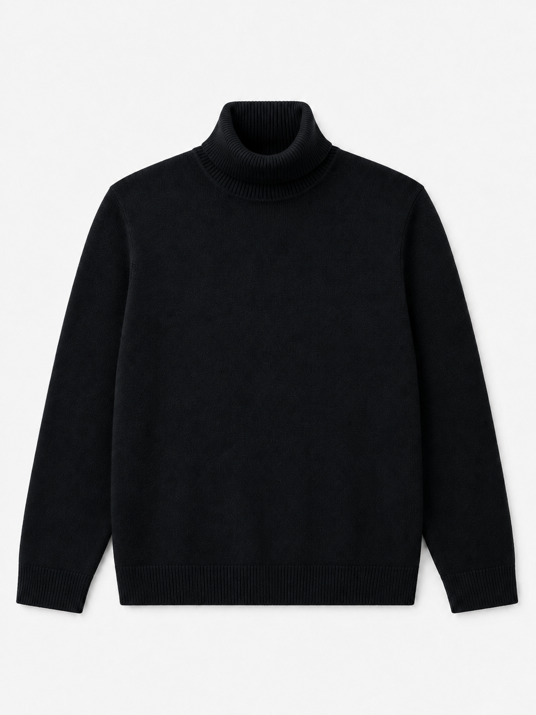 Klassischer Angora Feinstrick-Rollkragenpullover: Schokolade / 2 (38-44)