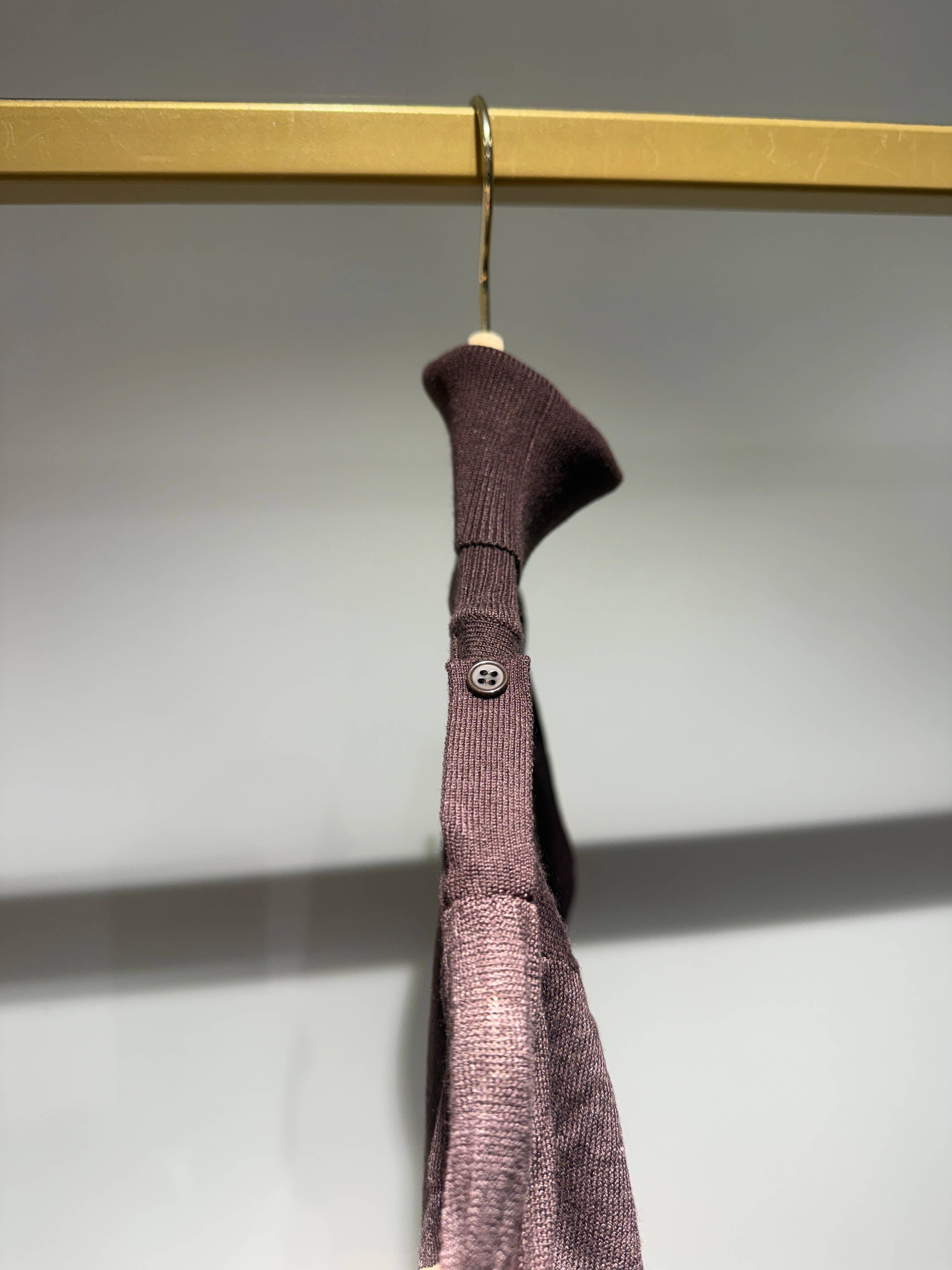 Top Alex aus Strick mit Rollkragen - 3284: Choco / Eine Größe