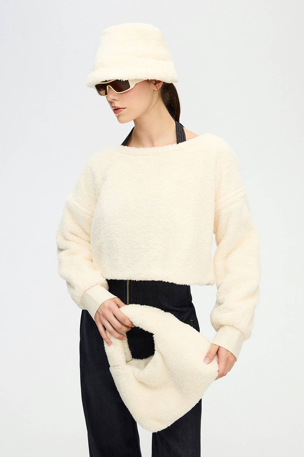 Sherpa-Hut aus 100% recyceltes Polyester Fulmarix