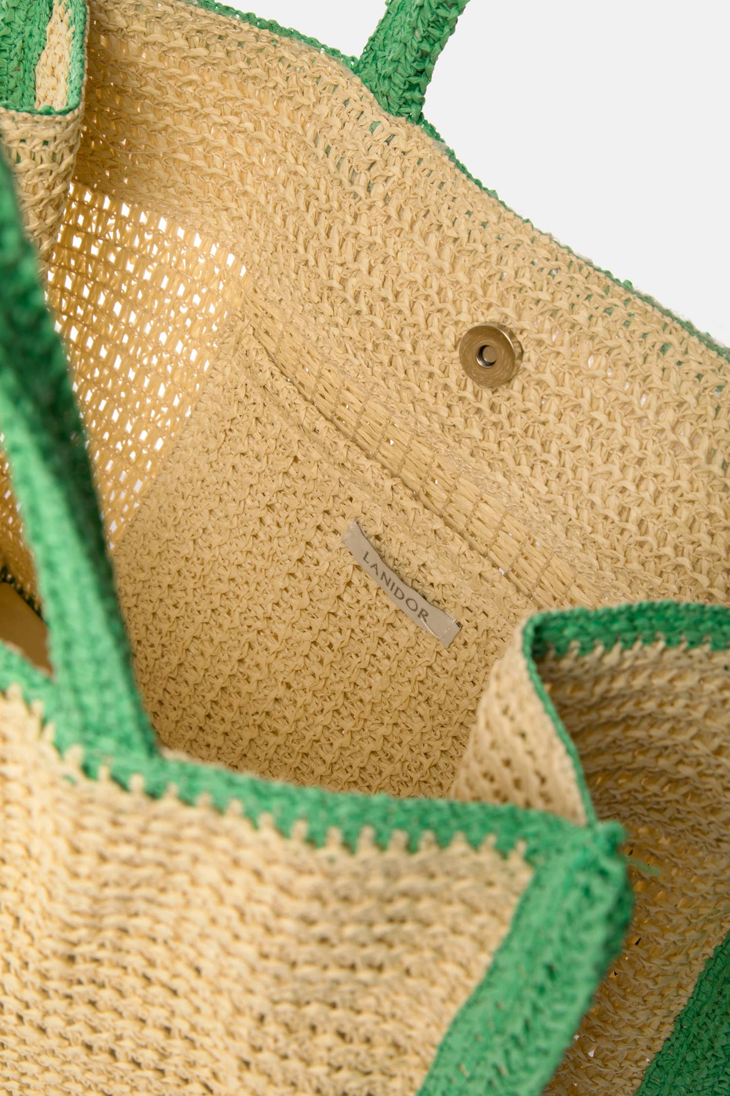 Stroheffekt-Tasche (482345-35): UNI