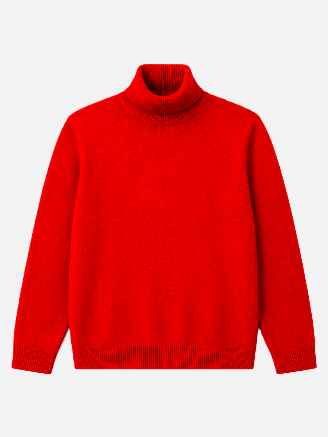 Klassischer Angora Feinstrick-Rollkragenpullover: Schokolade / 2 (38-44)