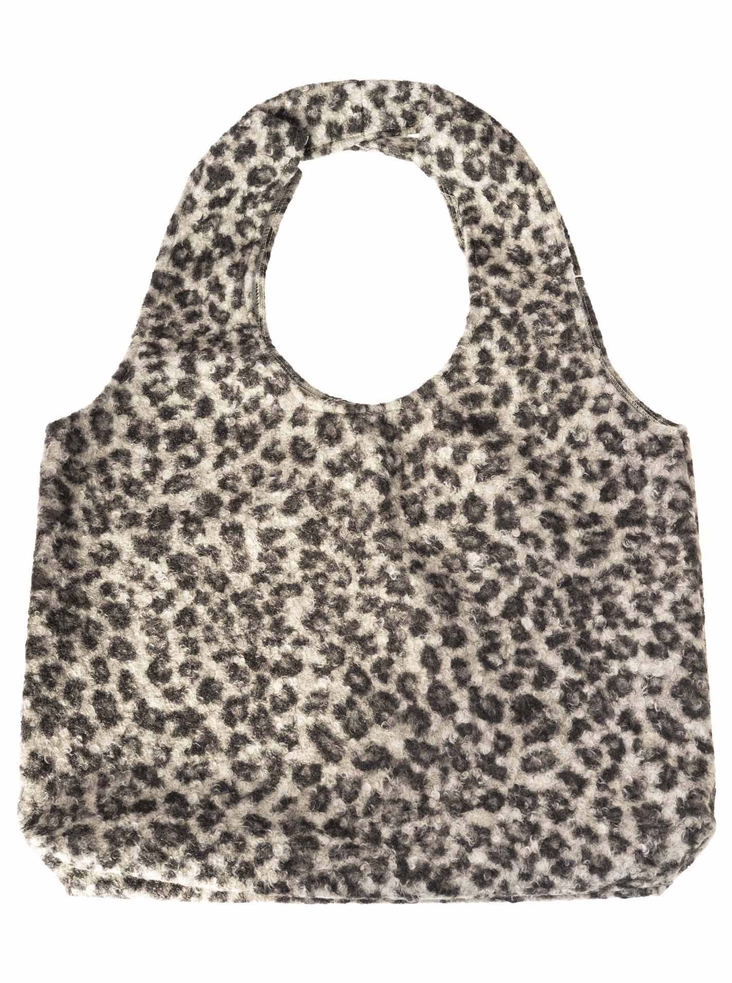 XXL Shopper Tasche Zwillingsherz Grau