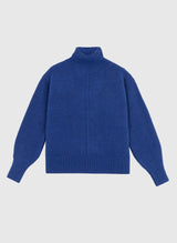 AN`GE Paris - Rollkragenpullover "Lipy" in leuchtendem Blau