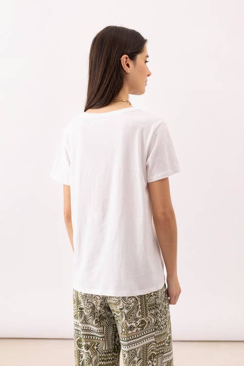 T-Shirt mit Tiermuster        (454197-8): M