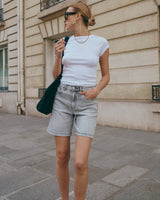 Baggy-Shorts aus Jeans „Cyria“ - Ana & Lucy*: Hellgrau / 1(T36) 1(T38) 1(T40) 1(T42) 1(T44)