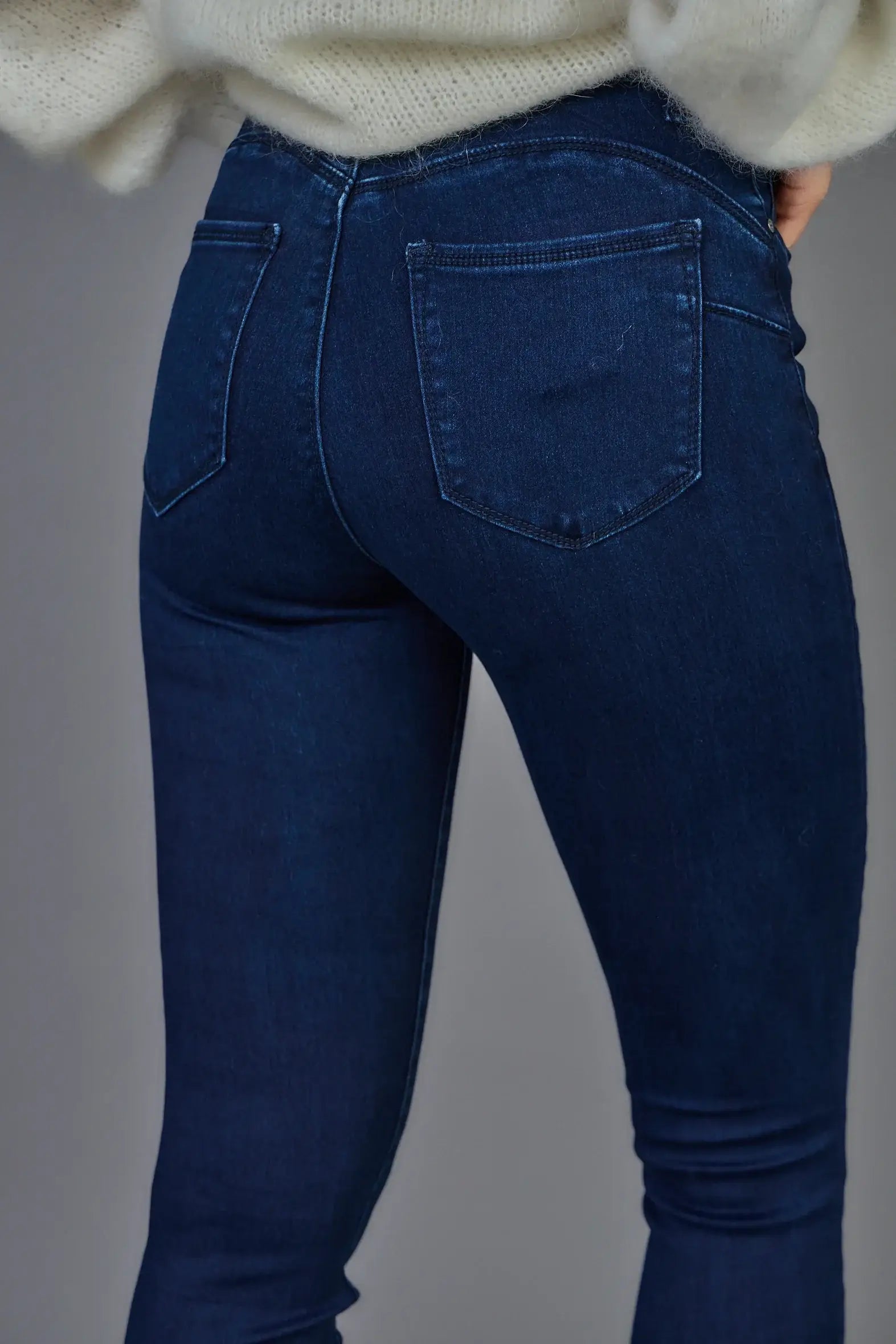 Ana & Lucy Skinny Jeans „Jade“ Hyper Stretch in Marineblau