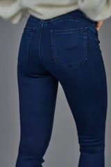 Ana & Lucy Skinny Jeans „Jade“ Hyper Stretch in Marineblau