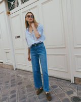 Ana & Lucy Baggy-Dad-Jeans "Enora" Blau