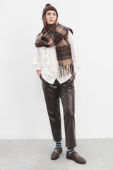 Lanidor - Hose aus Eco-Leder in Braun