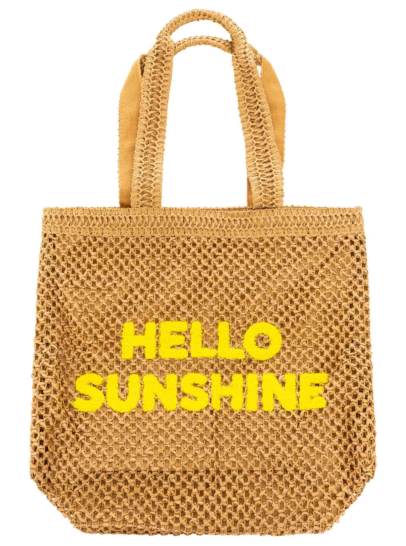 Zwillingsherz Strandshopper Hello Sunshine - Gelb