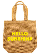 Zwillingsherz Strandshopper Hello Sunshine - Gelb