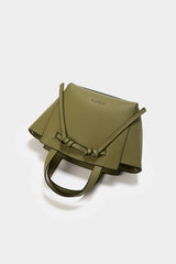 Lanidor Handtasche aus Kunstleder in Grün