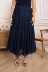 Choklate Paris Amber Tüllrock Slim Fit Marine Blau