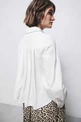 Lanidor - Hemd mit Rückendetail - Weiß - Klassischer Kragen