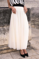 Choklate Paris Amber Tüllrock Slim Fit Ecru