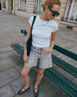 Baggy-Shorts aus Jeans „Cyria“ - Ana & Lucy*: Hellgrau / 1(T36) 1(T38) 1(T40) 1(T42) 1(T44)