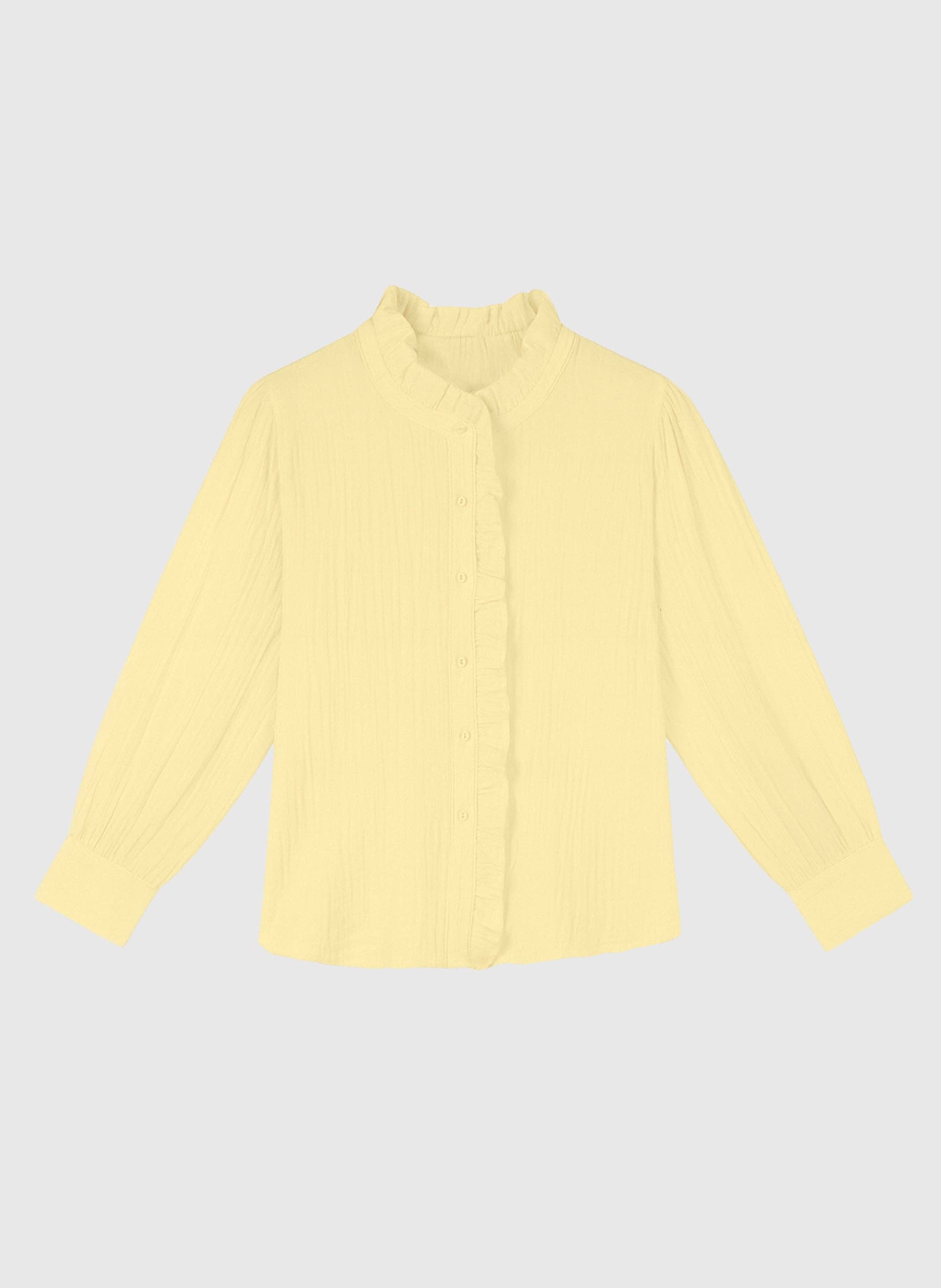 An'ge Paris Feminine Bluse Stefilou - Zartes Gelb