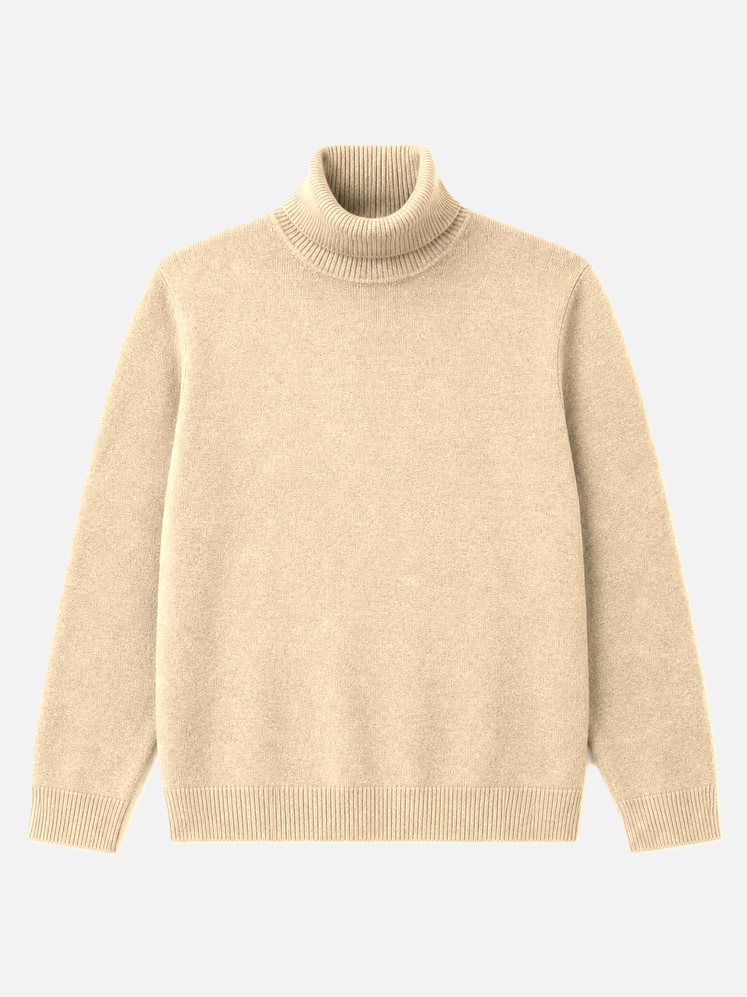 Klassischer Angora Feinstrick-Rollkragenpullover: Schokolade / 2 (38-44)