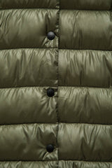 Lanidor - Steppweste mit Kapuze - Olivegrün